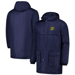 Barcelona Winter Field Park Full-Zip Hoodie Jacket - Navy cheap