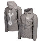 Tottenham Hotspur Home Match Hoodie Full-Zip Windbreaker Jacket Sale - Gray
