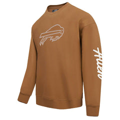 Josh Allen Buffalo Bills Pro Standard Pullover Crewneck Sweatshirt - Brown outlet