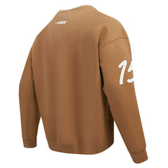 Patrick Mahomes Kansas City Chiefs Pro Standard Pullover Crewneck Sweatshirt - Brown discount