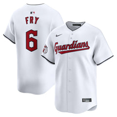 David Fry Cleveland Guardians Home Limited Player Jersey White