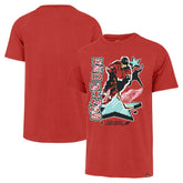 Detroit Red Wings '47 Lamp Lighter Franklin T-Shirt - Red T-shirts