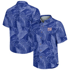 New York Giants Sport Vine Line Button-Down Shirt - Royal for sale