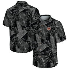 Cincinnati Bengals Sport Vine Line Button-Down Shirt - Black for sale