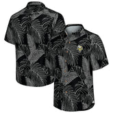 Minnesota Vikings Sport Vine Line Button-Down Shirt - Black on sale