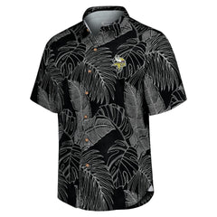 Minnesota Vikings Sport Vine Line Button-Down Shirt - Black on sale