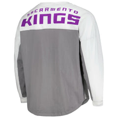 Sacramento Kings Stadium Essentials Rally Pullover Sweatshirt - White on sale