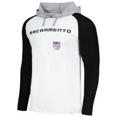Sacramento Kings Stadium Essentials Unisex Terrace Long Sleeve Hooded T-Shirt - White online