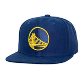 Golden State Warriors Sweet Suede Snapback Hat sale - Royal discount