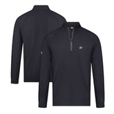 Dallas Stars Levelwear Theory Insignia Core Quarter-Zip Pullover Top - Black Pullover