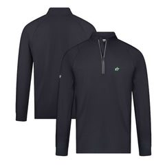 Dallas Stars Levelwear Theory Insignia Core Quarter-Zip Pullover Top - Black Pullover