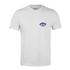 New York Rangers Levelwear Richmond Club Patch 2.0 T-Shirt - White T-shirts
