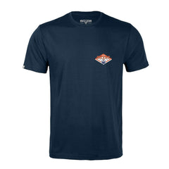 Edmonton Oilers Levelwear Richmond Club Patch 2.0 T-Shirt - Navy T-shirts