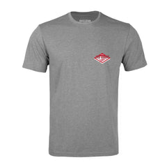 Detroit Red Wings Levelwear Richmond Club Patch 2.0 T-Shirt - Heather Gray T-shirts