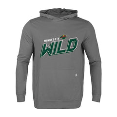 Minnesota Wild Levelwear Relay Premier 2.0 Pullover Hoodie - Gray Hoodies