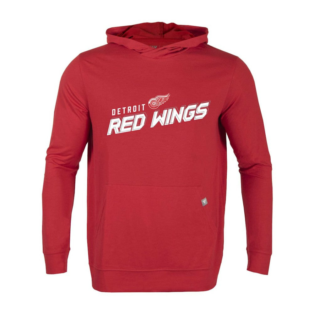 Detroit Red Wings Levelwear Relay Premier 2.0 Pullover Hoodie - Red Hoodies