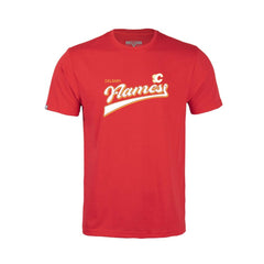 Calgary Flames Levelwear Youth Little Richmond Retro Script T-Shirt - Red T-shirts
