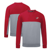 Carolina Hurricanes Levelwear Legacy Insignia Core Sweatshirt - Red/Gray Sweatshirts