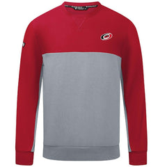 Carolina Hurricanes Levelwear Legacy Insignia Core Sweatshirt - Red/Gray Sweatshirts