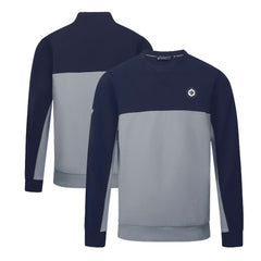 Winnipeg Jets Levelwear Legacy Insignia Core Sweatshirt - Navy/Gray Sweatshirts