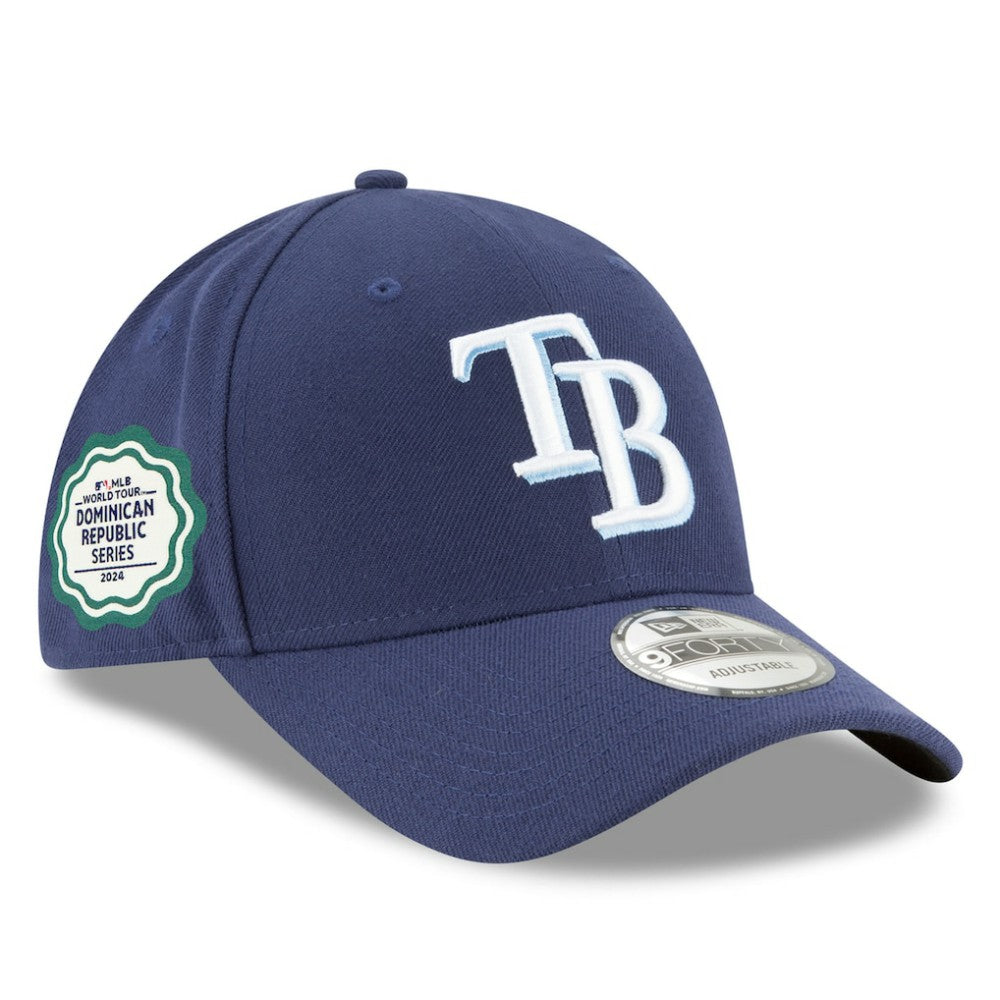 Tampa Bay Rays 2024 MLB World Tour: Dominican Republic Series 9FORTY Adjustable Hat Navy