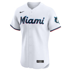 Eury Perez Miami Marlins Home Elite Player Jersey White