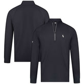 Chicago White Sox Levelwear Theory Insignia Quarter-Zip Pullover Black