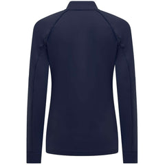 Detroit Tigers Levelwear Women's Kinetic Insignia Quarter-Zip Pullover Navy