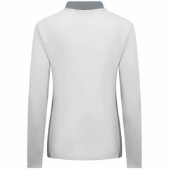 Toronto Blue Jays Levelwear Women's Moxie Insignia Quarter-Zip Pullover White