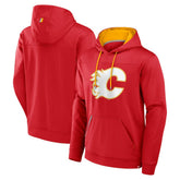 Calgary Flames Fanatics Defender Pullover Hoodie - Red Hoodies