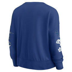 Toronto Maple Leafs Fanatics Women's Go Team Pullover Sweatshirt - Blue Sweatshirts