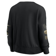 Vegas Golden Knights Fanatics Women's Go Team Pullover Sweatshirt - Black Sweatshirts