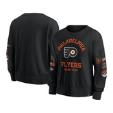 Philadelphia Flyers Fanatics Women's Go Team Pullover Sweatshirt - Black Sweatshirts