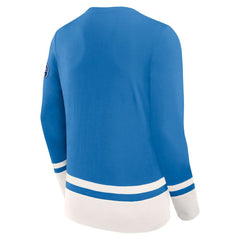 Tampa Bay Lightning Fanatics High Point Long Sleeve T-Shirt - Blue T-shirts