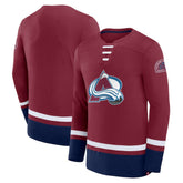 Colorado Avalanche Fanatics High Point Long Sleeve T-Shirt - Burgundy T-shirts