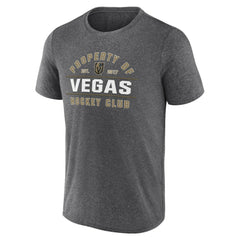 Vegas Golden Knights Fanatics Property Of T-Shirt - Heather Charcoal T-shirts