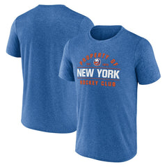 New York Islanders Fanatics Property Of T-Shirt - Heather Royal T-shirts
