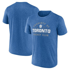 Toronto Maple Leafs Fanatics Property Of T-Shirt - Heather Blue T-shirts