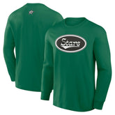Dallas Stars Fanatics Rewind Long Sleeve T-Shirt - Kelly Green T-shirts