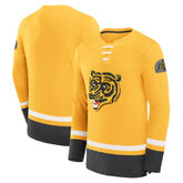 Boston Bruins Fanatics Vintage High Point Long Sleeve T-Shirt - Gold T-shirts