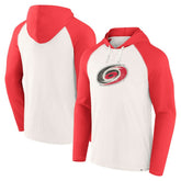 Carolina Hurricanes Fanatics Vintage Winger Pullover Hoodie - White Hoodies