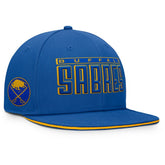 Buffalo Sabres Fanatics Fundamental Gino Stack Snapback Hat - Royal Hats