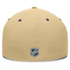 Vegas Golden Knights Fanatics Heritage Ice Time Fitted Hat - Gold Hats