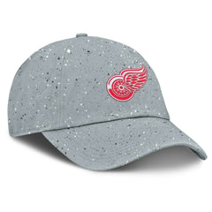Detroit Red Wings Fanatics Women's Heritage Snow Day Speckle Adjustable Hat - Gray Hats