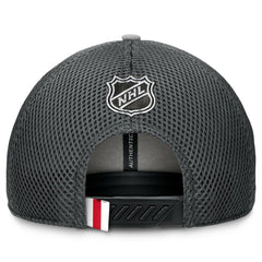 New York Rangers Fanatics Authentic Pro Home Ice Trucker Adjustable Hat - Gray Hats