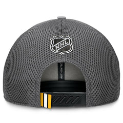 Boston Bruins Fanatics Authentic Pro Home Ice Trucker Adjustable Hat - Gray Hats