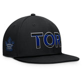 Toronto Maple Leafs Fanatics Authentic Pro Alternate Jersey Snapback Hat - Black Jerseys