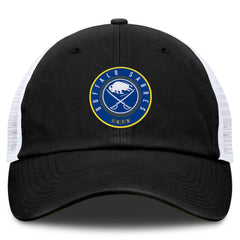 Buffalo Sabres Fanatics Averie Trucker Adjustable Hat - Black/White Hats