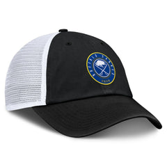 Buffalo Sabres Fanatics Averie Trucker Adjustable Hat - Black/White Hats