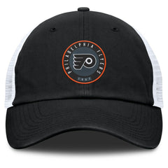 Philadelphia Flyers Fanatics Averie Trucker Adjustable Hat - Black/Gray Hats